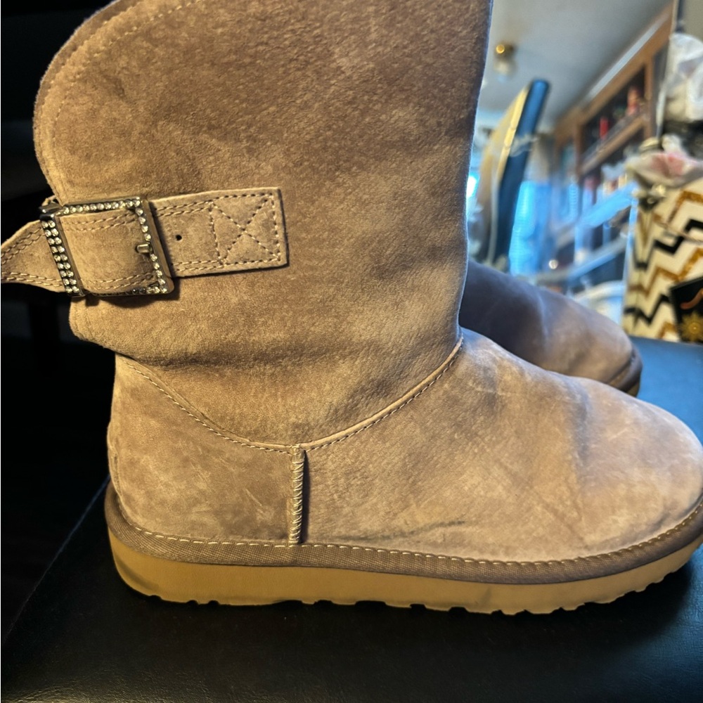 Ugg Boots With Cute Buckle On Side. 120 Or Best Offer View 5